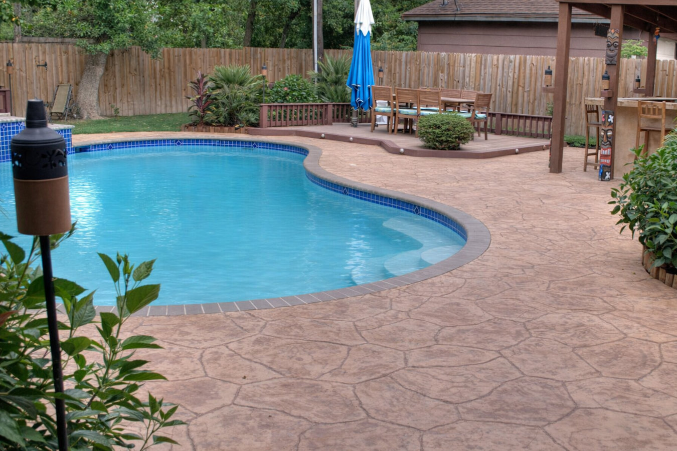 Concrete pool decks in Hartford, CT